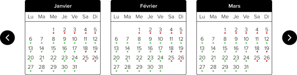 image calendrier